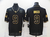 Nike Saints 9 Drew Brees Black Gold 2020 Salute To Service Limited Jersey Dzhi,baseball caps,new era cap wholesale,wholesale hats